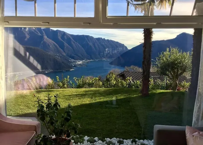 Single Family House With View In Carona * Lugano